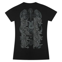 Jonny Lang New Merch Guitar Tour Women's Black T-Shirt 10 Jonny Lang New Merch Guitar Tour Women's Black T-Shirt