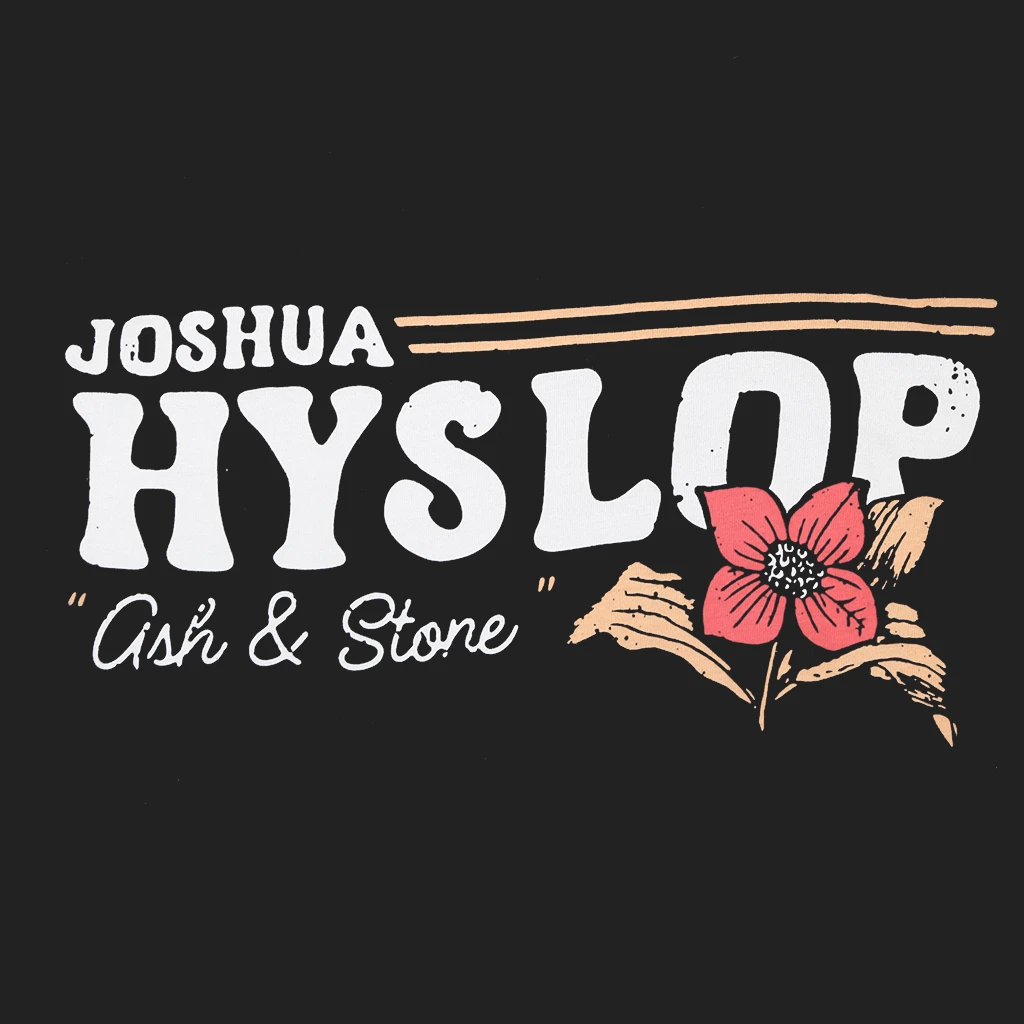 Joshua Hyslop Ash & Stone Black T-Shirt 2 Joshua Hyslop Ash & Stone Black T-Shirt