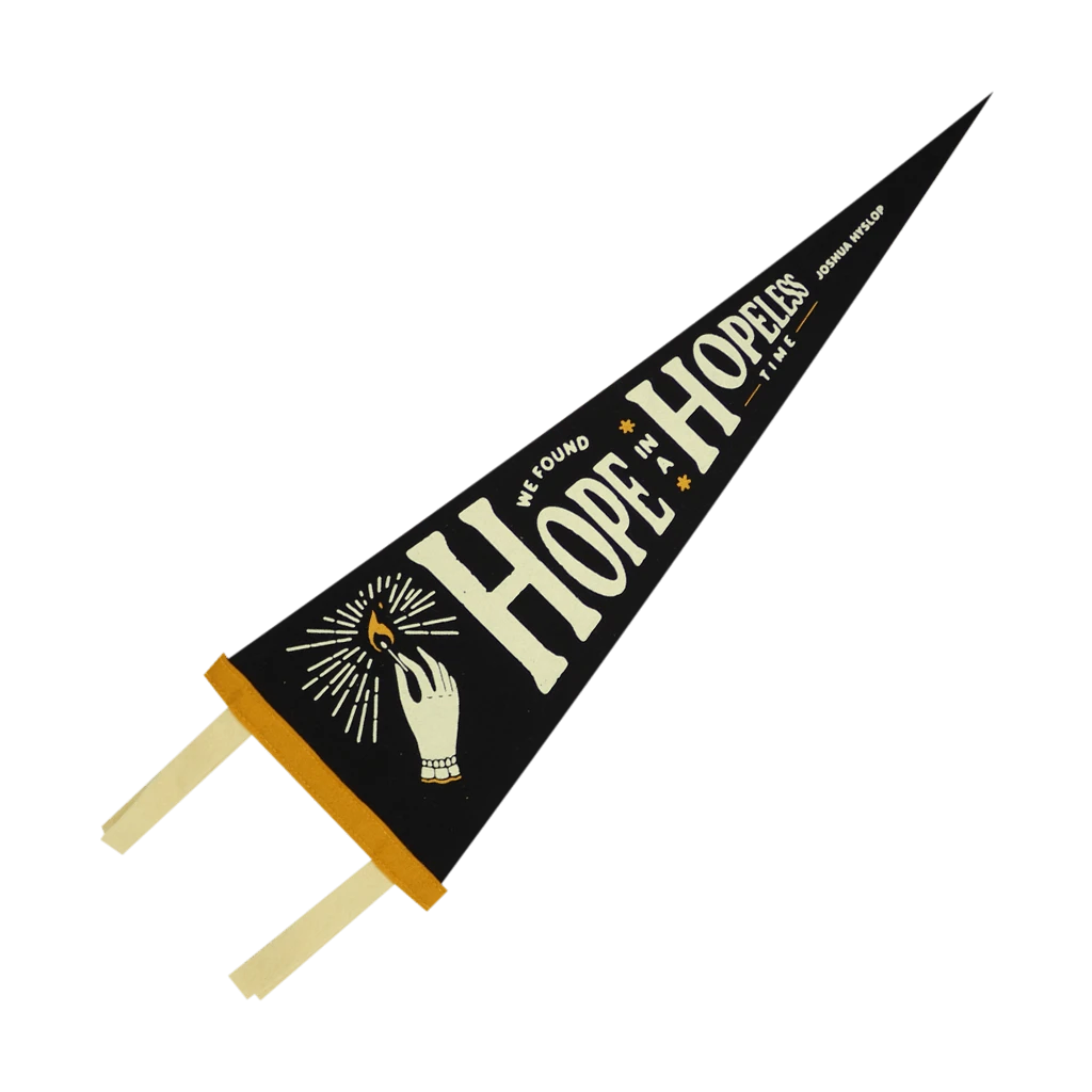 Joshua Hyslop Hope Pennant 1 Joshua Hyslop Hope Pennant