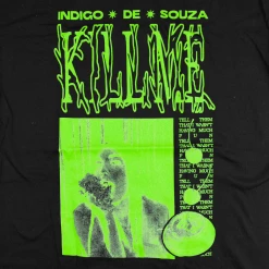 Indigo De Souza Kill Me Black T-Shirt