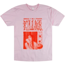 Indigo De Souza Kill Me Pink T-Shirt New Merch