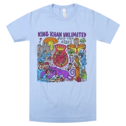 King Khan Opiate Them Asses Baby Blue T-Shirt