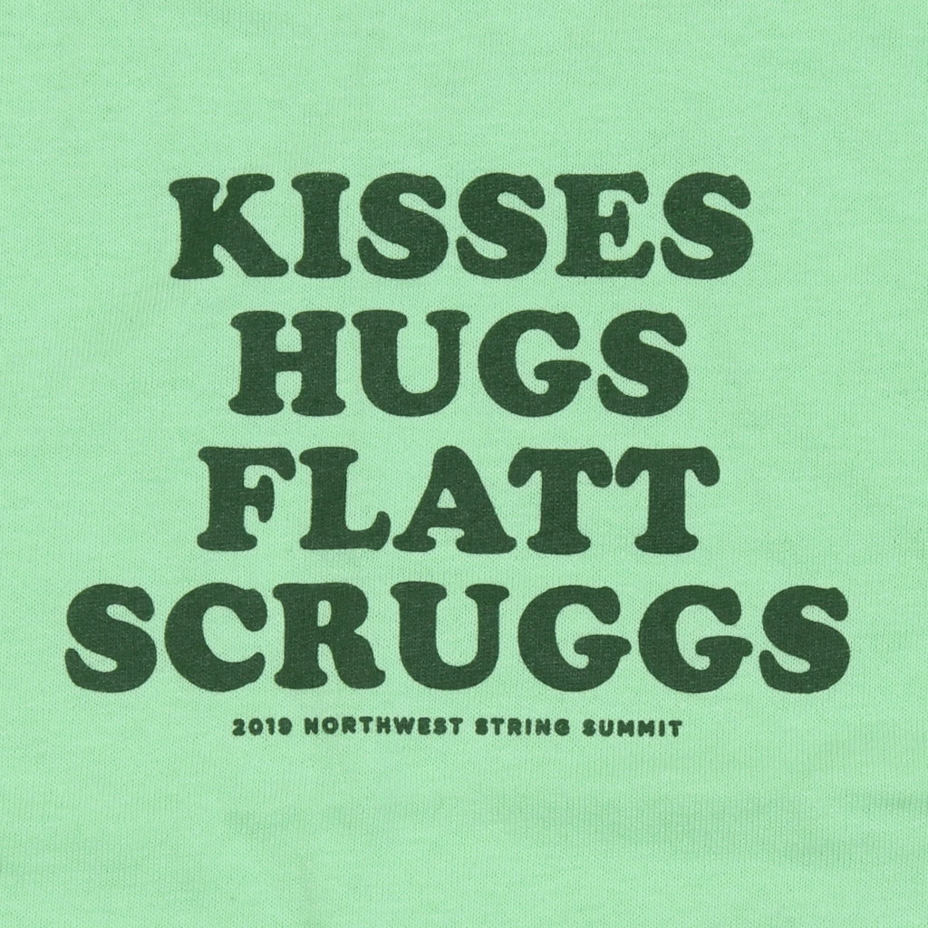 Northwest String Summit New Merch Kisses & Hugs Mint Toddler T-Shirt 2 Northwest String Summit New Merch Kisses & Hugs Mint Toddler T-Shirt