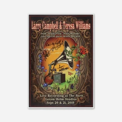 Larry Campbell & Teresa Williams Live Recording At The Barn Poster