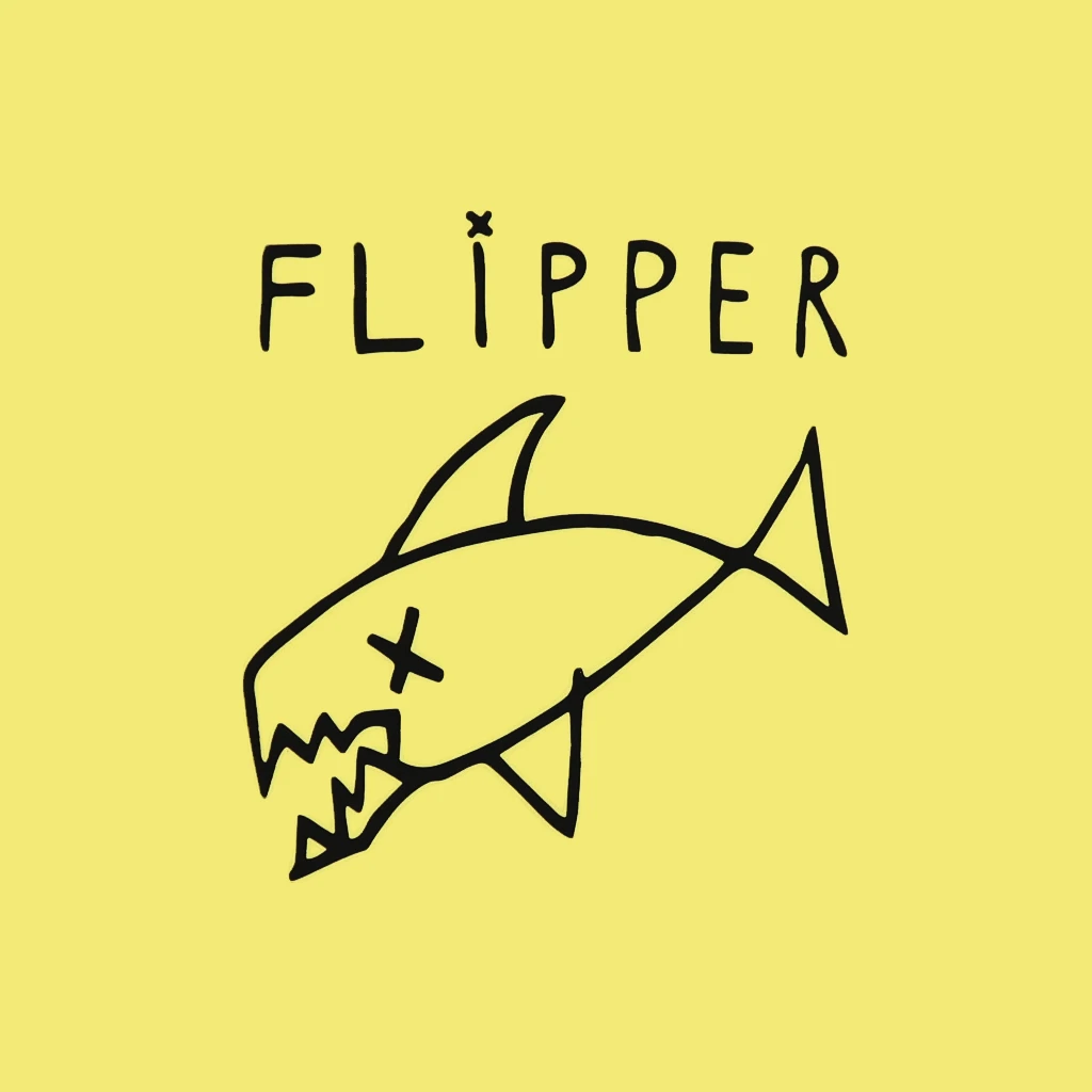Flipper Classic Long Fish Yellow T-Shirt 2 Flipper Classic Long Fish Yellow T-Shirt