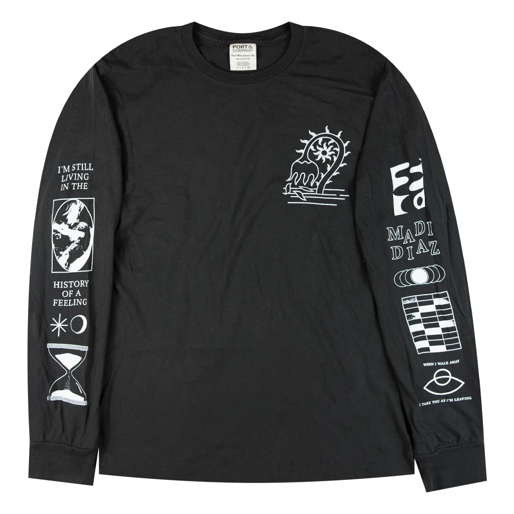 Madi Diaz History Of A Feeling Long Sleeve T-Shirt New Merch 3 Madi Diaz History Of A Feeling Long Sleeve T-Shirt New Merch