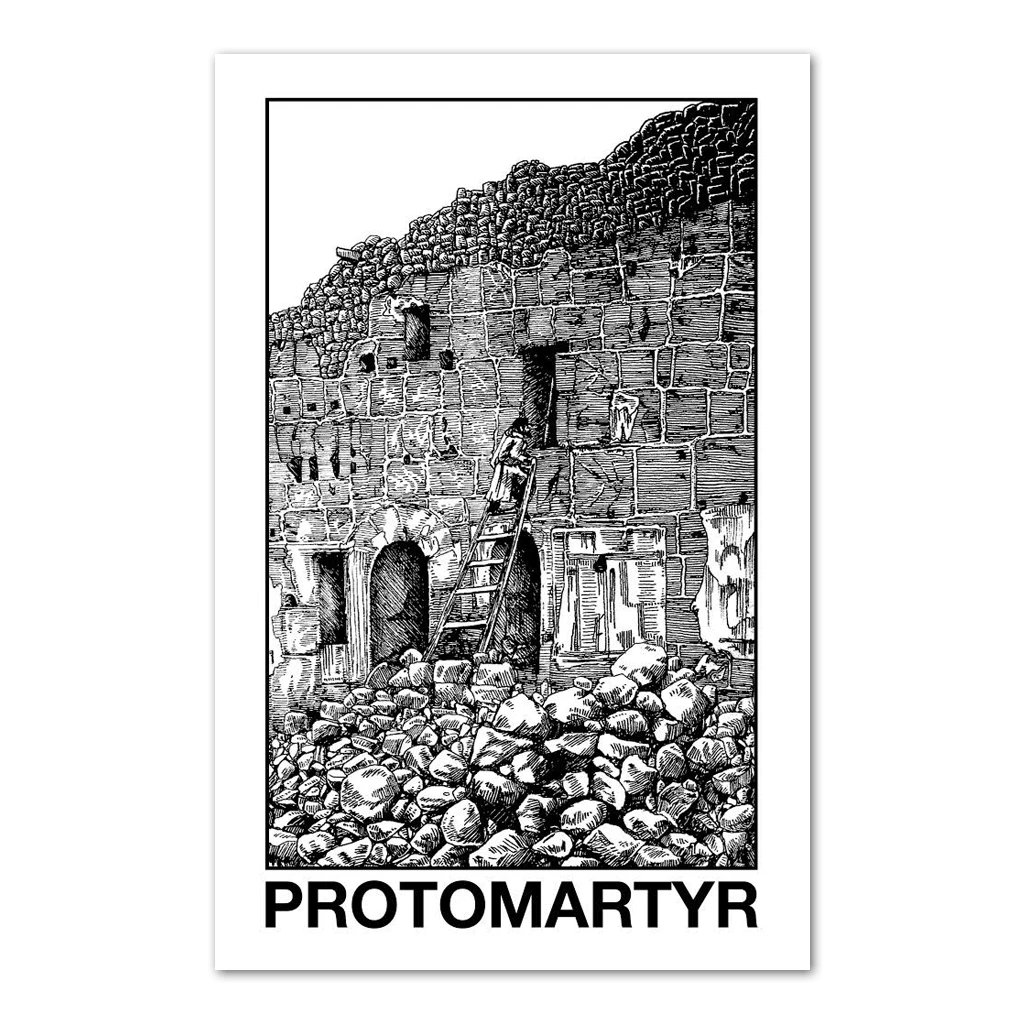 Protomartyr New Merch Ladder Poster 1 Protomartyr New Merch Ladder Poster