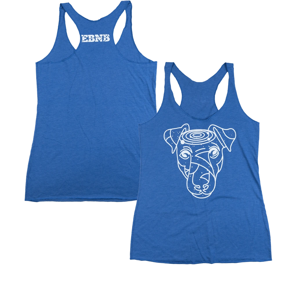 Edie Brickell & New Bohemians Hunter Logo Racerback Vintage Royal Tank 1 Edie Brickell & New Bohemians Hunter Logo Racerback Vintage Royal Tank