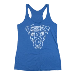 Edie Brickell & New Bohemians Hunter Logo Racerback Vintage Royal Tank 8 Edie Brickell & New Bohemians Hunter Logo Racerback Vintage Royal Tank