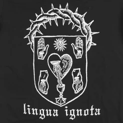 Lingua Ignota 5 Wounds Black T-Shirt New Merch