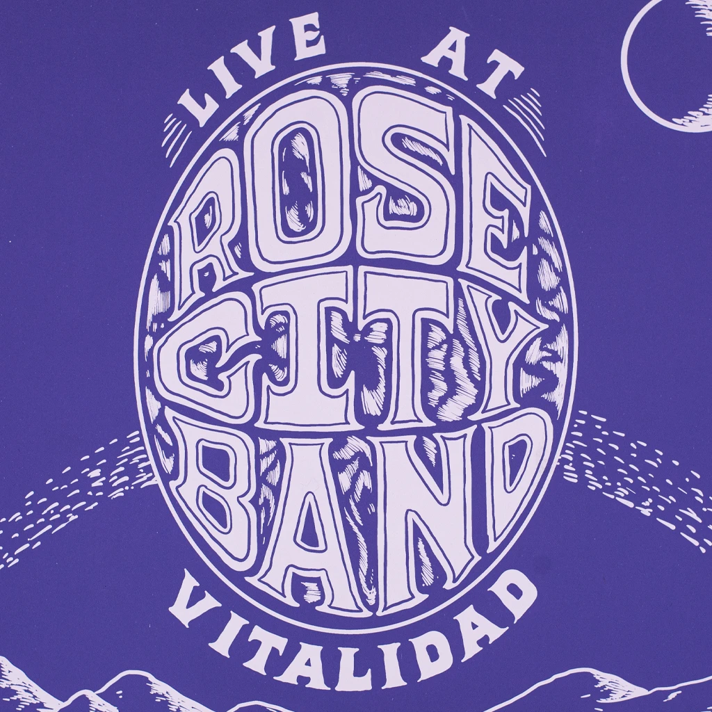 Rose City Band Vitalidad - Limited Edition Screen Printed Poster New Merch 2 Rose City Band Vitalidad - Limited Edition Screen Printed Poster New Merch