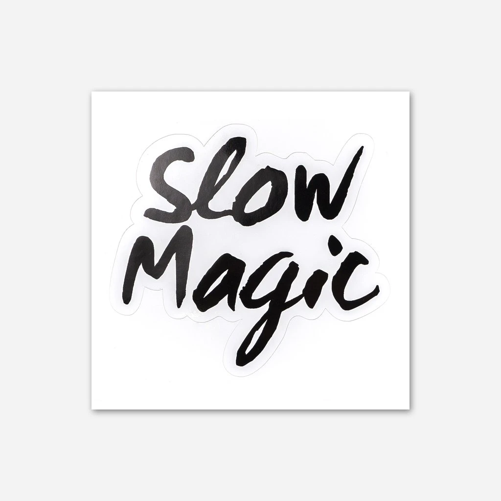Slow Magic Logo Sticker 2 Slow Magic Logo Sticker