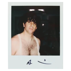 Low Cut Connie Signed Polaroid New Merch