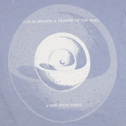 Lukas Nelson & Promise Of The Real New Merch A Few Stars Apart Women's Heather Blue T-Shirt