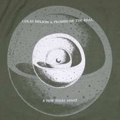 Lukas Nelson & Promise Of The Real New Merch A Few Stars Apart Military Green T-Shirt