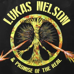 Lukas Nelson & Promise Of The Real New Merch Broken Arrow Circle Sticker