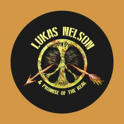 Lukas Nelson & Promise Of The Real New Merch Broken Arrow Circle Sticker