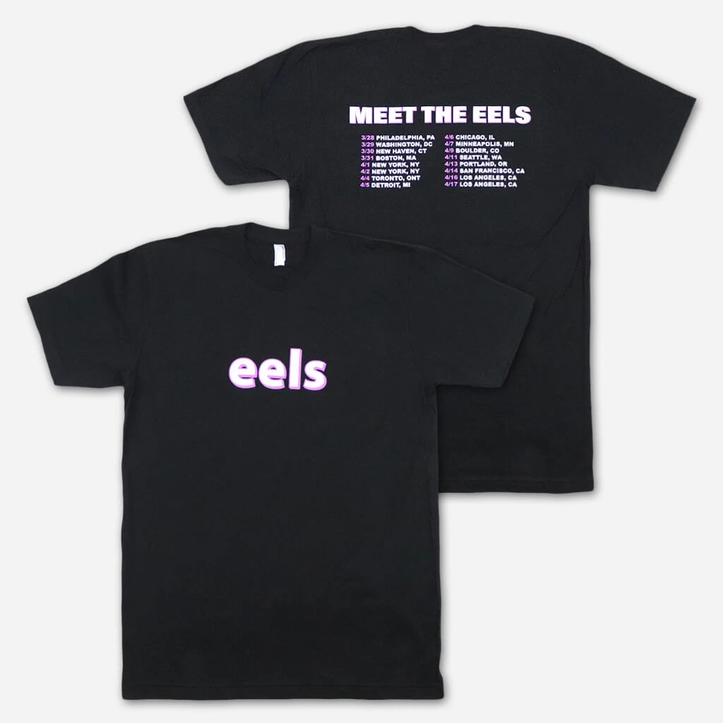New Merch Meet The Eels Tour T-Shirt 1 New Merch Meet The Eels Tour T-Shirt