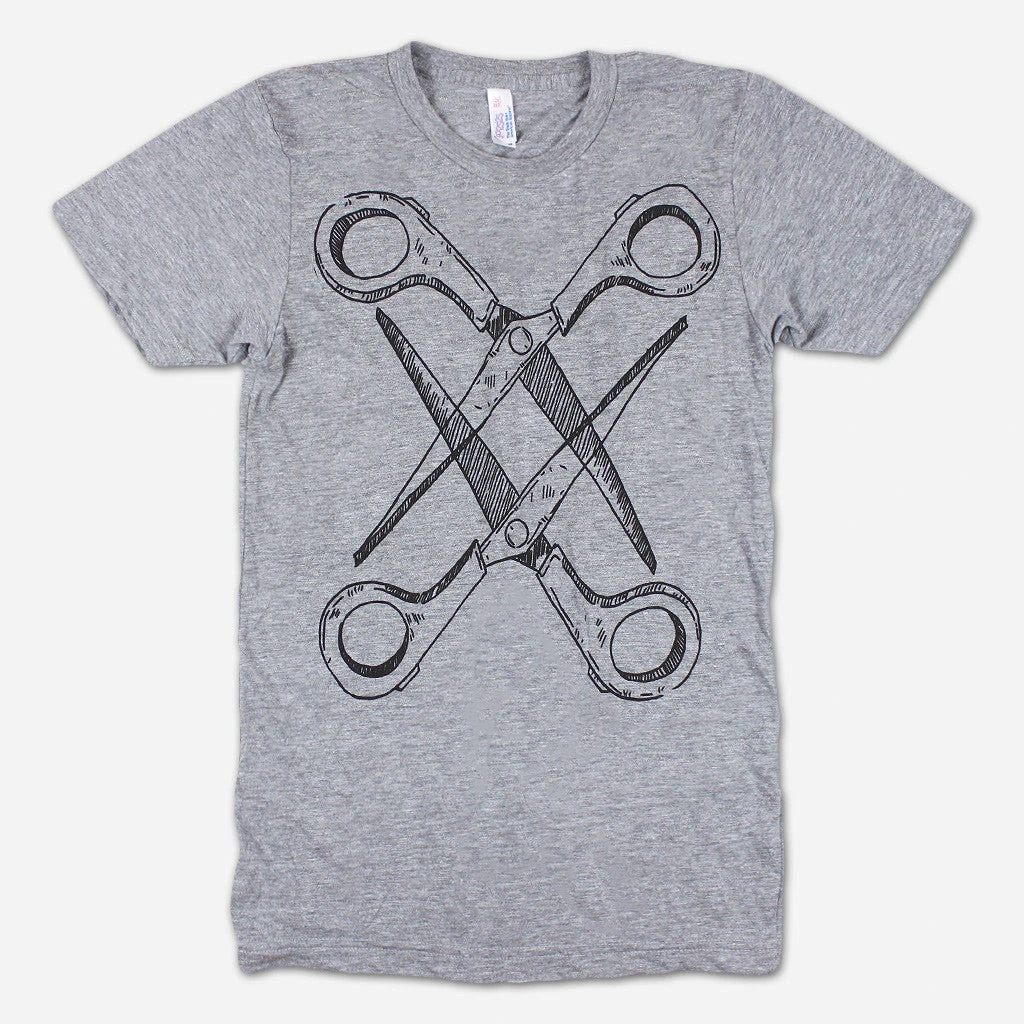 Autostraddle Basic Scissoring Grey Tri-Blend 1 Autostraddle Basic Scissoring Grey Tri-Blend