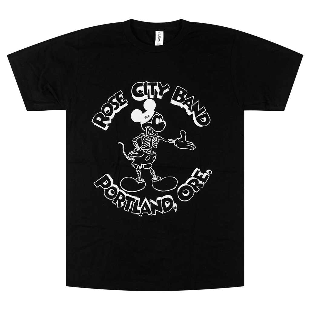 Rose City Band New Merch Dead Mouse T-Shirt 1 Rose City Band New Merch Dead Mouse T-Shirt