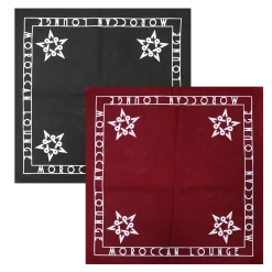 Moroccan Lounge New Merch Pentacle Bandana