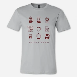 Nataly Dawn Coffee Baby Silver T-Shirt New Merch
