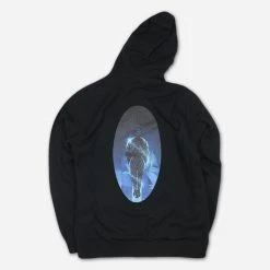 TAUK Sir Nebula Oval Black Zip Hoodie 6 TAUK Sir Nebula Oval Black Zip Hoodie