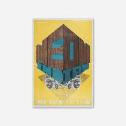 Neon Indian New Merch 2012 The Fillmore / San Francisco Poster