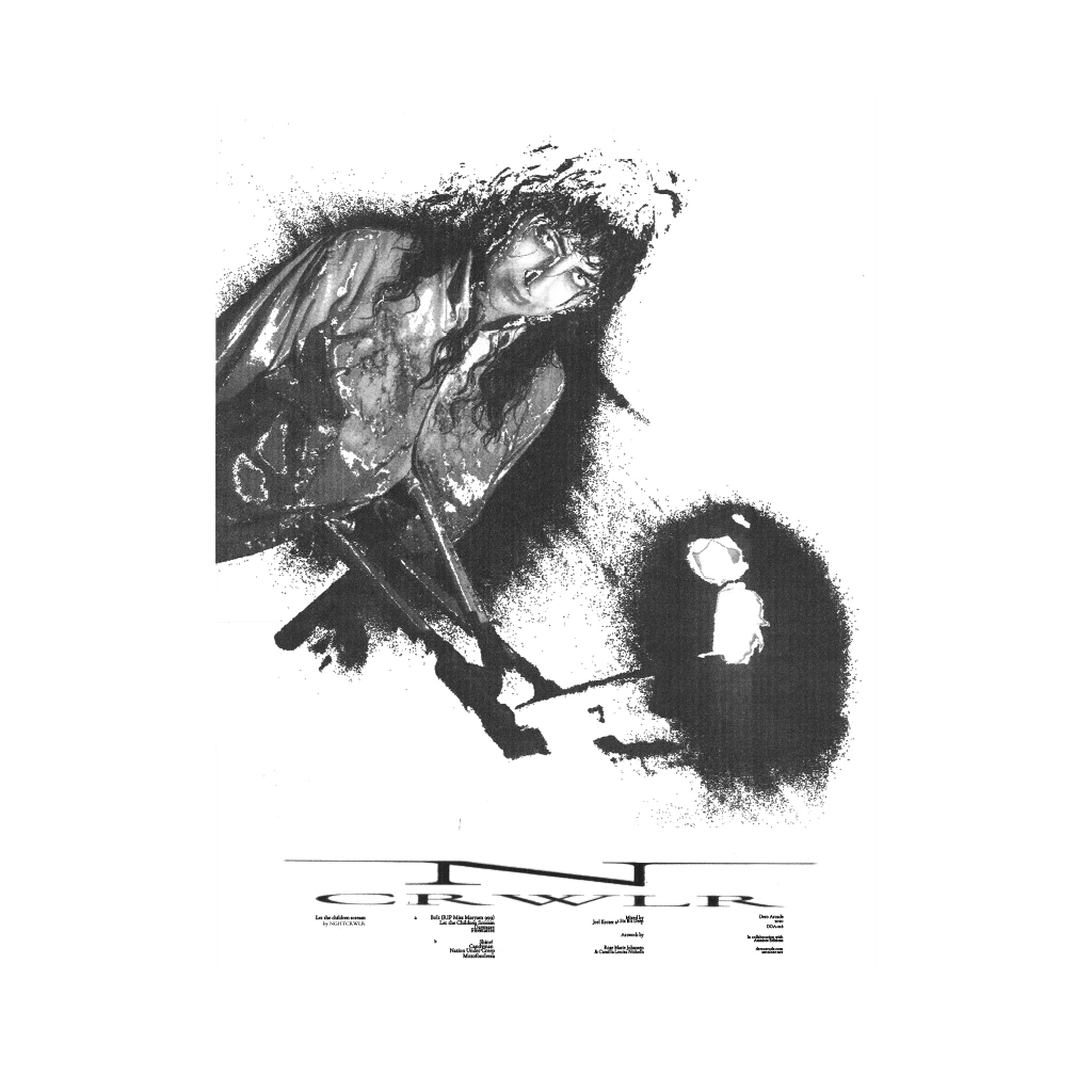 DERO Arcade New Merch NGHTCRWLR - "Let The Children Scream" Neon Green 12" Vinyl 4 DERO Arcade New Merch NGHTCRWLR - "Let The Children Scream" Neon Green 12" Vinyl