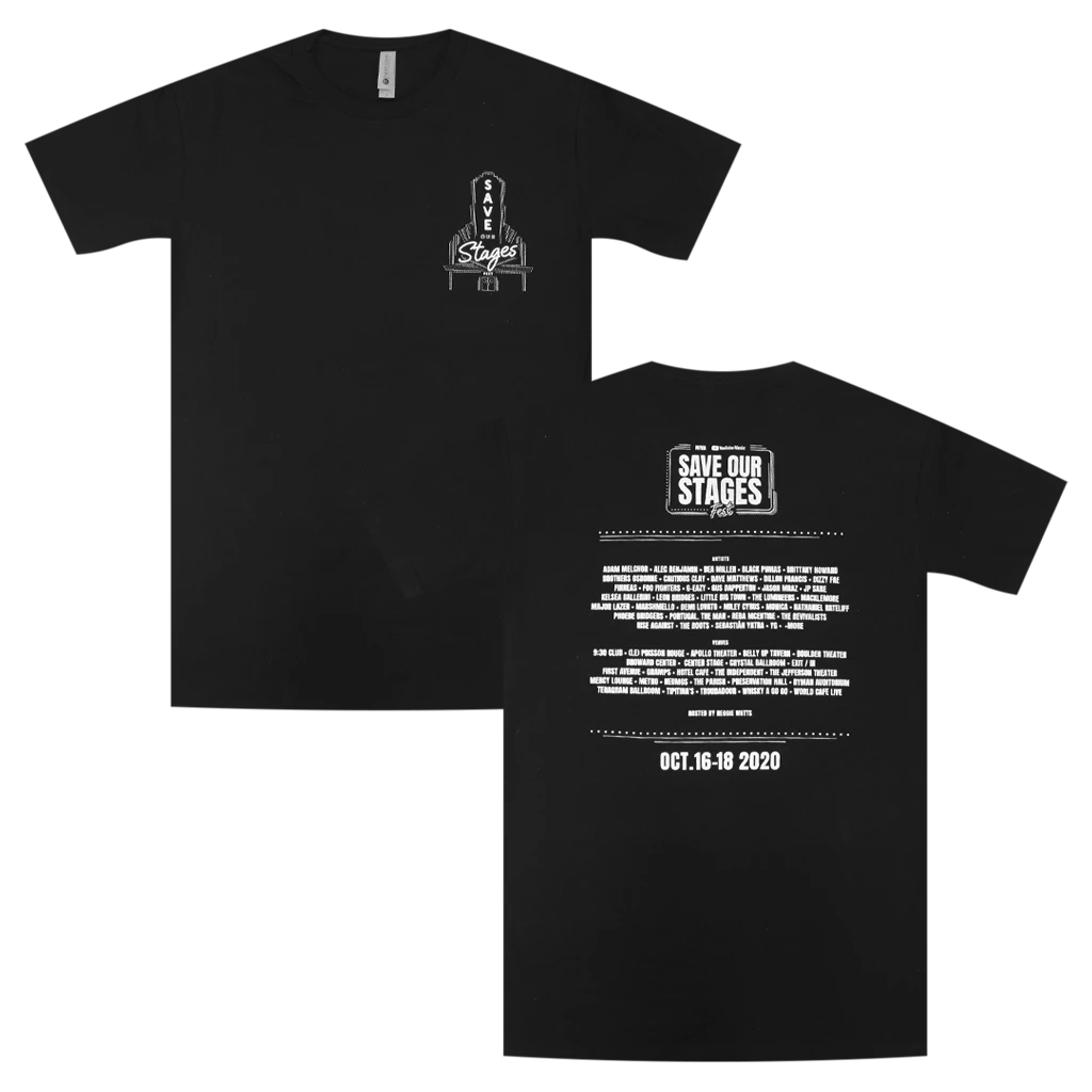 NIVA SOS Marquee T-Shirt New Merch 1 NIVA SOS Marquee T-Shirt New Merch