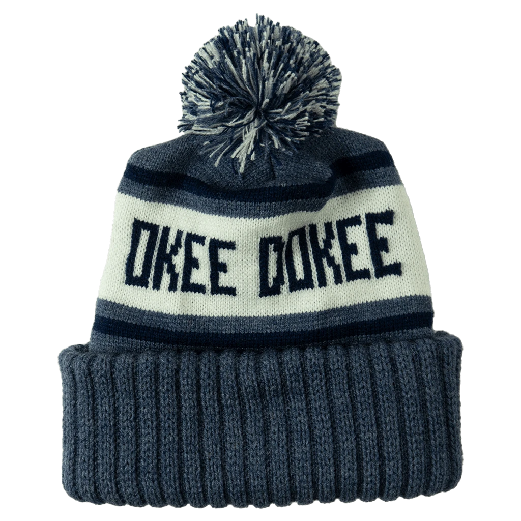 The Okee Dokee Brothers Okee Dokee Youth Winter Pom Beanie 2 The Okee Dokee Brothers Okee Dokee Youth Winter Pom Beanie