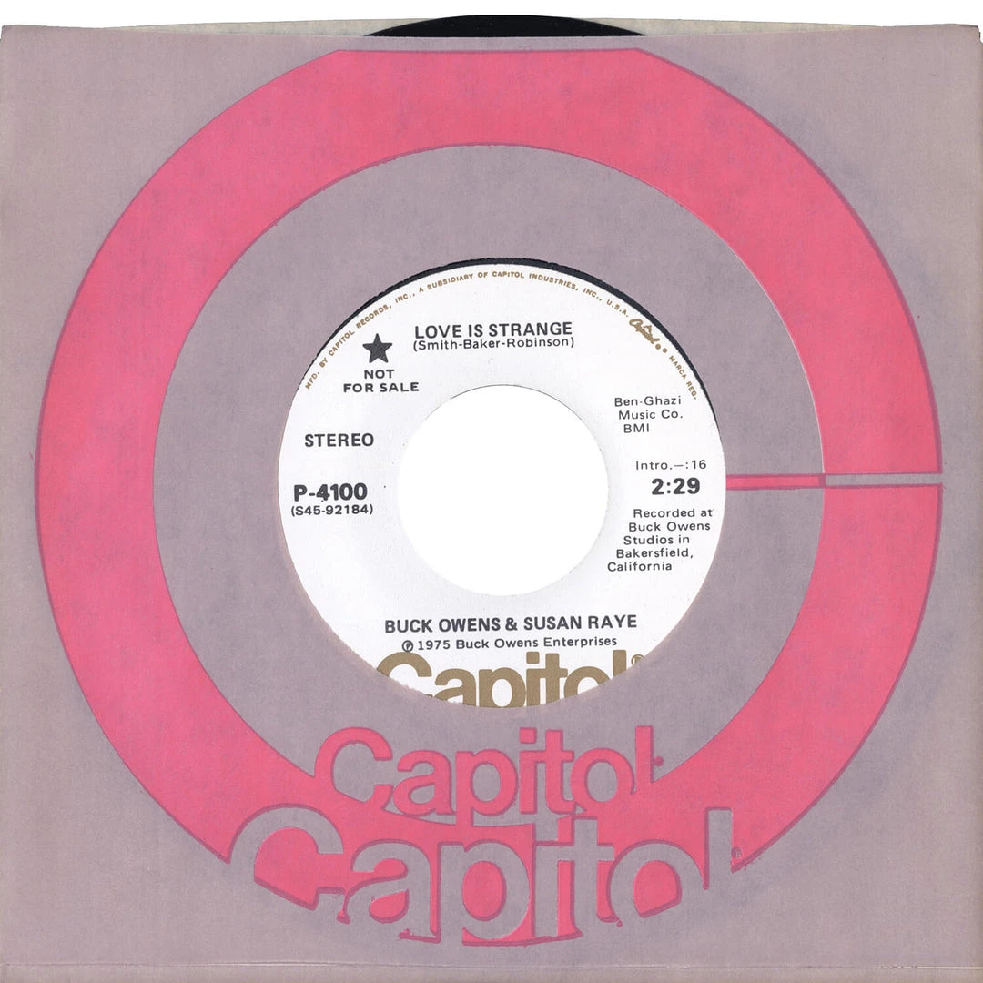 Buck Owens & Susan Raye Love Is Strange 1 Buck Owens & Susan Raye Love Is Strange