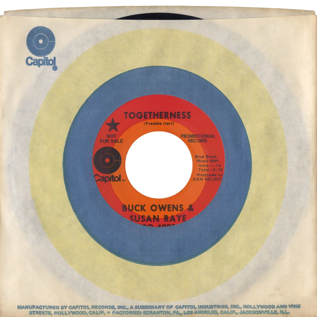 Buck Owens & Susan Raye New Merch Togetherness 1 Buck Owens & Susan Raye New Merch Togetherness