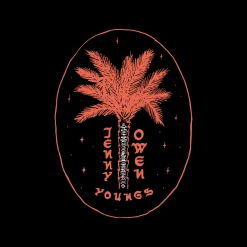 Jenny Owen Youngs Palm Tree Black T-Shirt New Merch