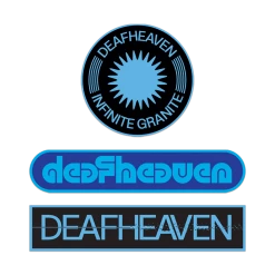 Deafheaven New Merch Infinite Granite - Embroidered Patch Set