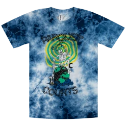 Parquet Courts Death Globe Tie Dye T-Shirt