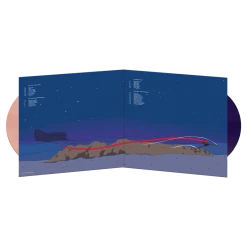 Japanese Breakfast New Merch Sable Coral & Indigo Double Vinyl 7 Japanese Breakfast New Merch Sable Coral & Indigo Double Vinyl