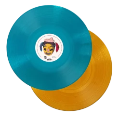 Japanese Breakfast New Merch Sable Amber & Blue Double Vinyl