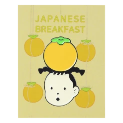 Japanese Breakfast Persimmon Girl Pin New Merch