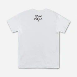 Slow Magic New Merch Mask Pocket Print White T-Shirt 5 Slow Magic New Merch Mask Pocket Print White T-Shirt