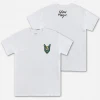 Slow Magic New Merch Mask Pocket Print White T-Shirt