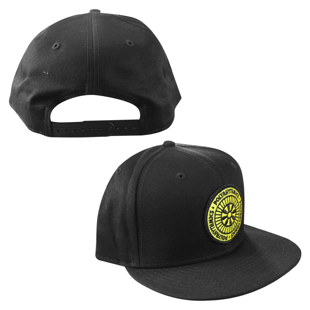 Polyrhythmics New Merch Emblem Black Snapback Hat 1 Polyrhythmics New Merch Emblem Black Snapback Hat