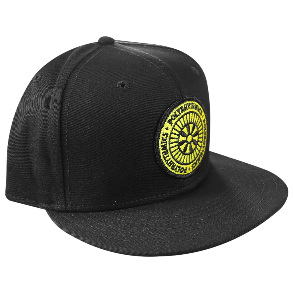 Polyrhythmics New Merch Emblem Black Snapback Hat 3 Polyrhythmics New Merch Emblem Black Snapback Hat