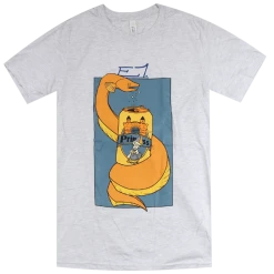 E1 Podcast New Merch Princess Grey T-Shirt