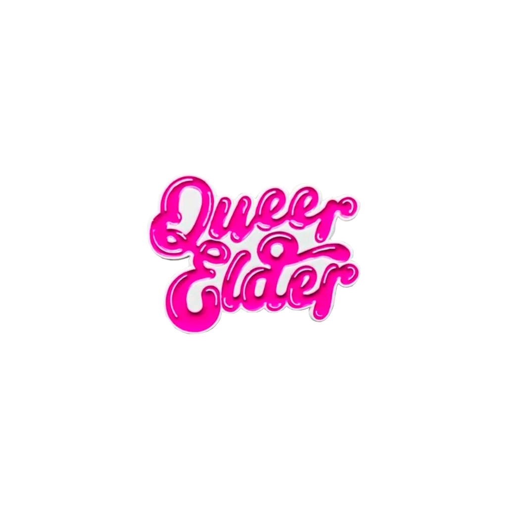 Autostraddle Queer Elder Enamel Pin New Merch 1 Autostraddle Queer Elder Enamel Pin New Merch