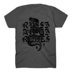 Russian Circles New Merch Orion Serpent Grey T-Shirt