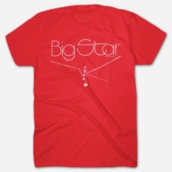 Ardent Music New Merch Big Star - Radio City Red T-Shirt