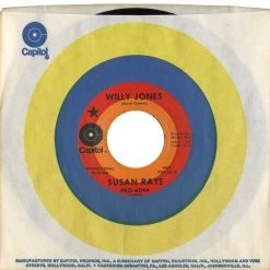 Susan Raye New Merch Willy Jones (Vintage Vinyl 45)