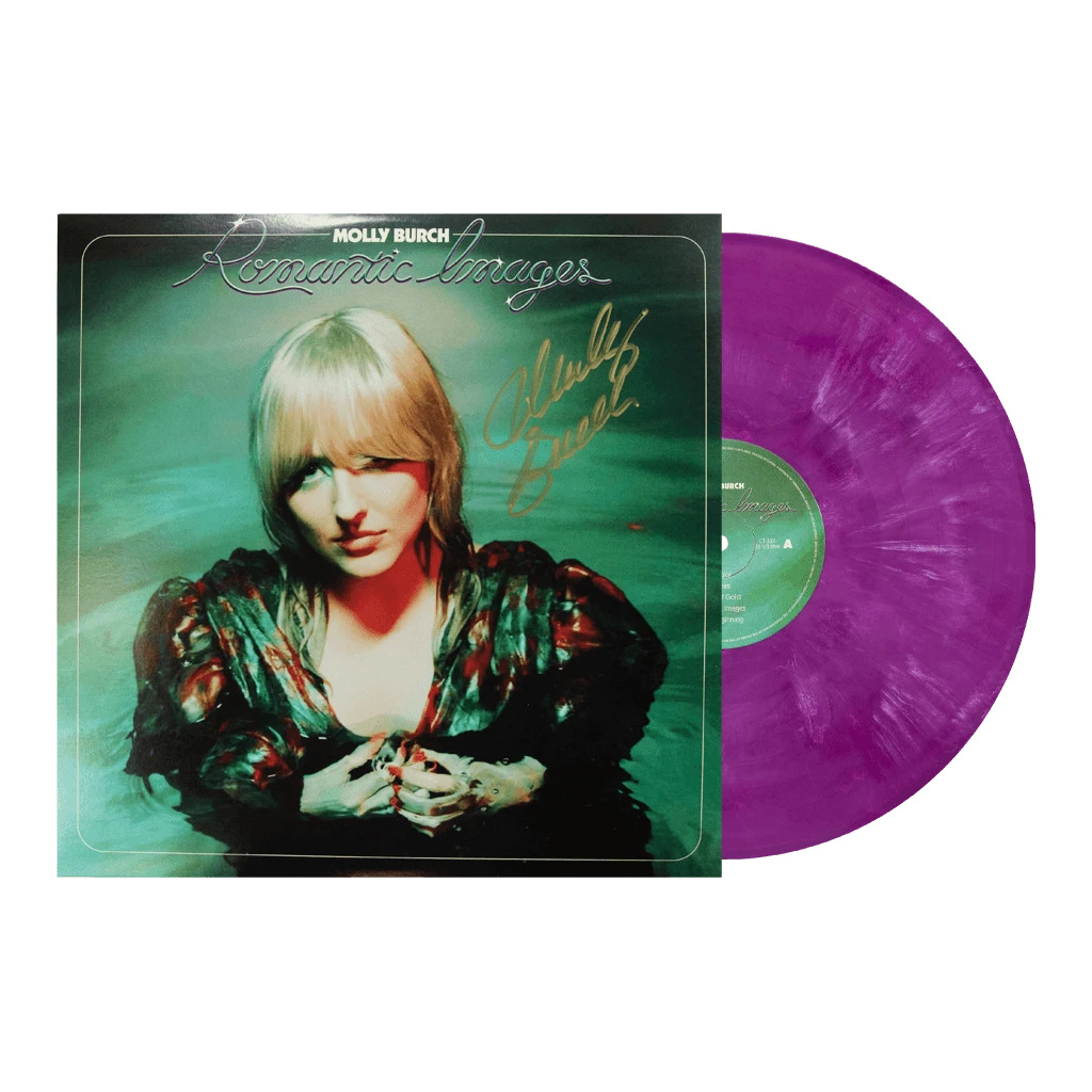 Molly Burch New Merch Signed Romantic Images Grape With Smoke Vinyl 1 Molly Burch New Merch Signed Romantic Images Grape With Smoke Vinyl