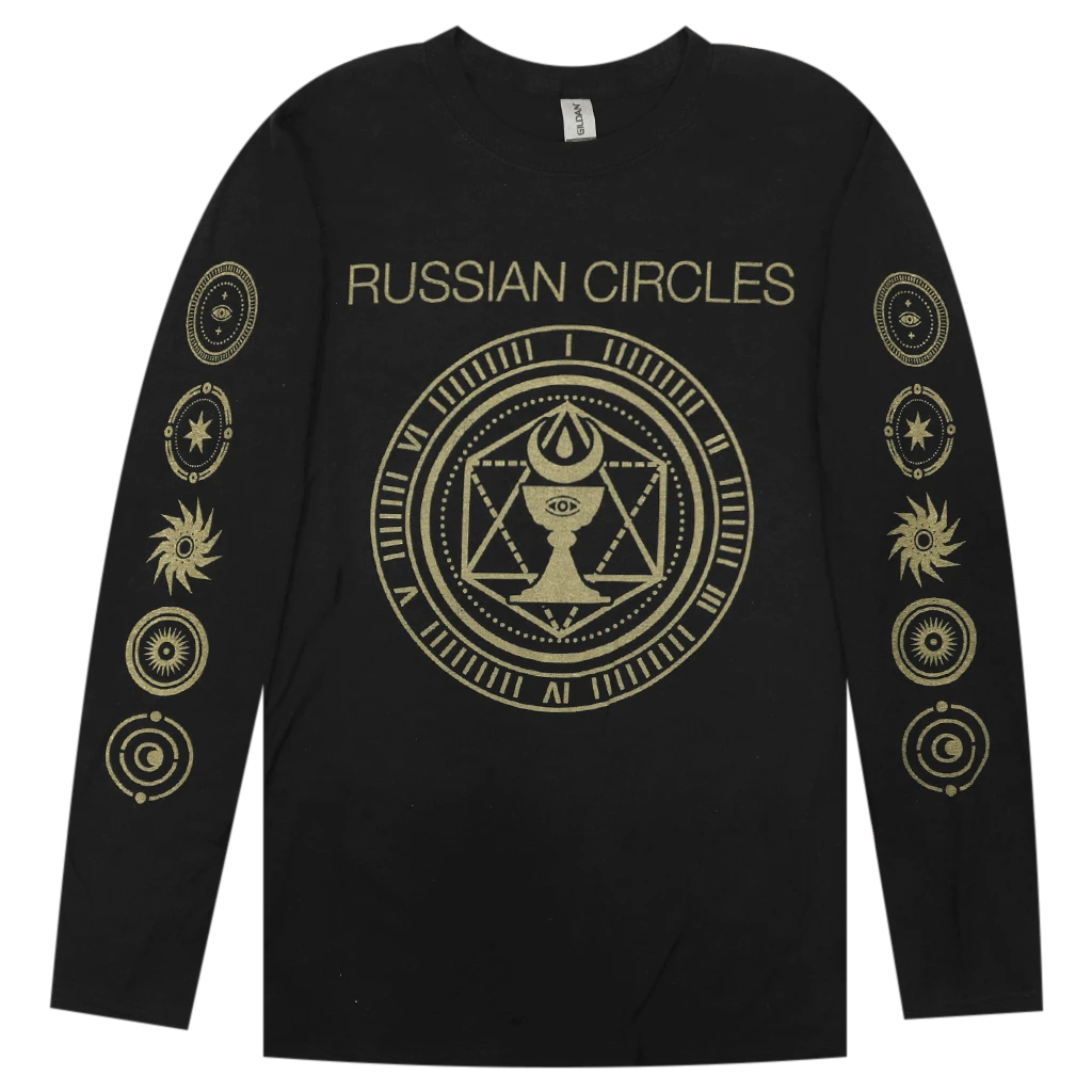 Russian Circles Grail Black Long Sleeve T-Shirt New Merch 1 Russian Circles Grail Black Long Sleeve T-Shirt New Merch